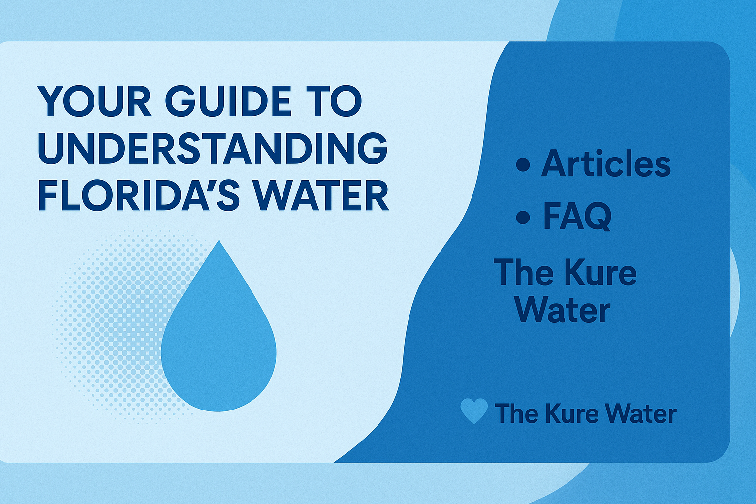 Florida Water Rescources 📘 Your Guide to Understanding Florida's Water - The Kure Water